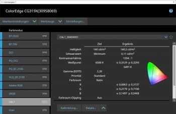 CN V7: Einstiegsmaske (Screenshot)