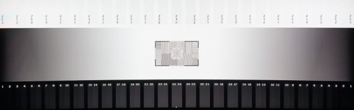 Graustufendarstellung des Philips 439P9H