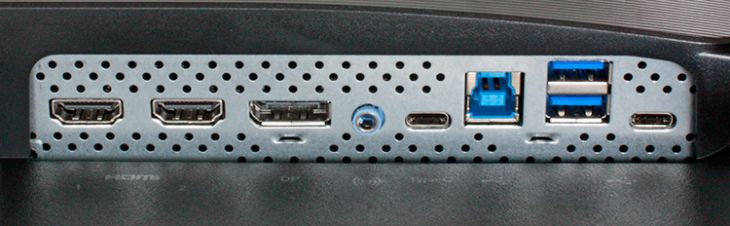 Die Signaleingänge des ViewSonic VP3481