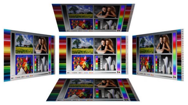 Blickwinkel des BenQ PD3220U