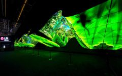 LG Wave: Beeindruckende OLED-Installation auf der CES LG OLED Wave (Bild: LG)