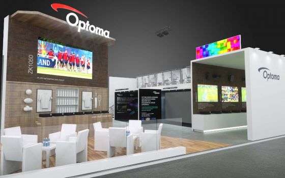 Optoma ISE 2020 (Bild: Optoma)