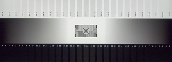 Graustufendarstellung des Acer CP3271KP