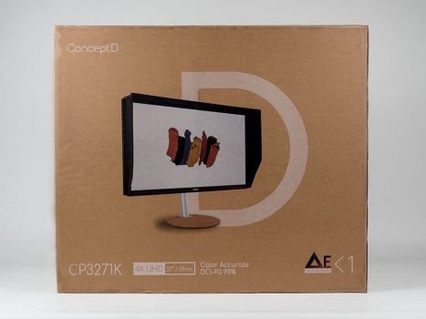 Recycelbarer Motivkarton des Acer ConceptD CP3271KPbmiippruzx