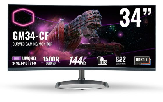 Cooler Master GM34-CW (Bild: Cooler Master)