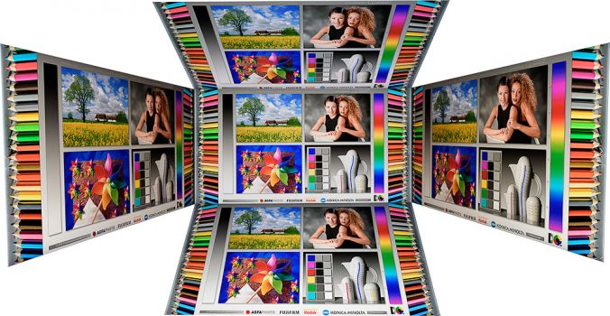 Horizontale und vertikale Blickwinkel des TFT-Panels vom NEC PA311D