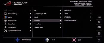 OSD GamePlus: Hilfsfunktionen für Gamer