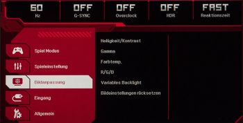 Auch Target-Overlays stehen zur Verfügung