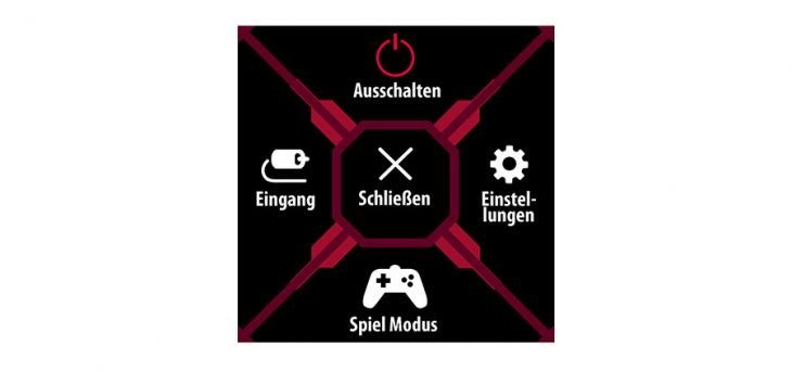 OSD-Hauptmenü des LG 38GL950G-B