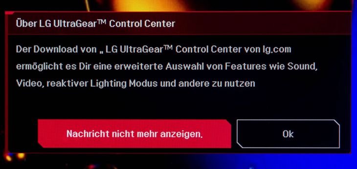 LED Info-Meldungen im OSD