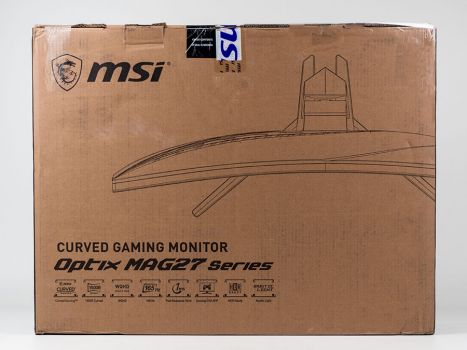 Umweltfreundlicher Karton des MSI Optix MAG272CQR