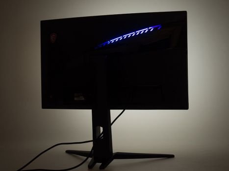 Rückseitige Beleuchtung des MSI Optix MAG272CQR