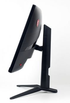 Maximaler Neigungswinkel des Displays nach hinten