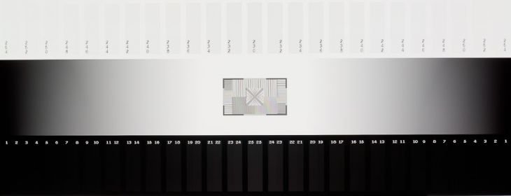 Graustufendarstellung des OLED-Panels vom Eizo Foris Nova