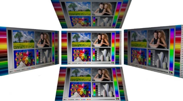 Horizontale und vertikale Blickwinkel des TFT-Panles vom AOC AG273QX