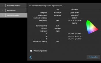 Helligkeit maximal, "DUE On"