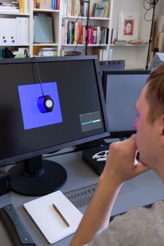 Ansicht des Kalibrierungsprozesses