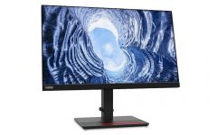 Lenovo T24h-20: WQHD-Monitor mit IPS und USB-C Lenovo ThinkVision T24h-20 (Bild: Lenovo)