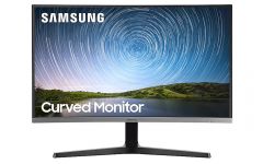 Samsung C32R500: Gewölbter Full-HD-Monitor mit VA Samsung C32R500 (Bild: Samsung)