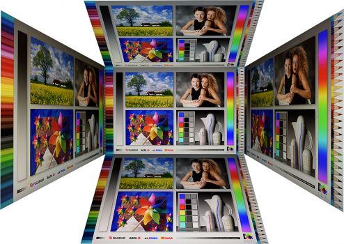 Horizontale und vertikale Blickwinkel des IPS-Panels vom Asus PA248QV
