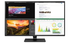 LG 43UN700: 4K-IPS-Monitor mit vier HDMI-Anschlüssen LG 43UN700 (Bild: LG)