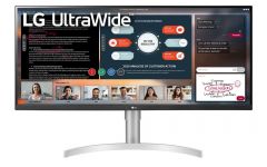 LG 34WN650: IPS-Monitor mit 34 Zoll und FreeSync LG UltraWide 34WN650 (Bild: LG)