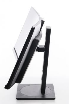 Philips 346P1CRH Ansicht seitlich mit maximalem Neigungswinkel nach hinten