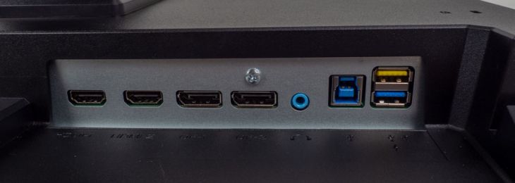 Mit jeweils zwei HDMI- und DisplayPort-Anschlüssen ist die Konnektivität sehr gut