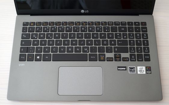 LG gram Tastatur