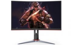 AOC C24G2: Gewölbter Full-HD-Monitor mit 165 Hz AOC C24G2 (Bild: AOC)