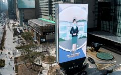 LG: 262-Quadratmeter-Display mit 10 000 nits in Seoul LG LED-Megadisplay (Bild: LG)