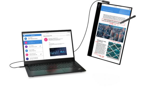 Lenovo ThinkVision M14t (Bild: Lenovo)