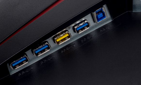 Vier USB-3.0-Anschlüsse sind eine ordentliche Anzahl, um Peripheriegeräte zu verbinden