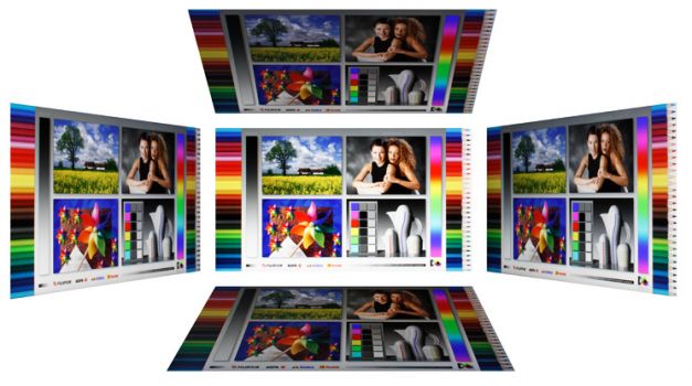 Blickwinkel des IPS-Panels vom BenQ SW321C