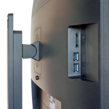 Höhenverstellung des BenQ SW321C Monitors im Detail