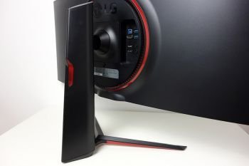 Sportlich-elegante Aufmachung des LG 34GN850-B