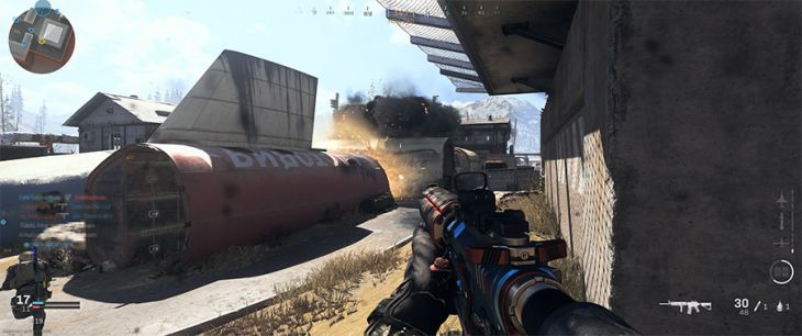 Spielszene aus dem Ego-Shooter Call of Duty: Modern Warfare