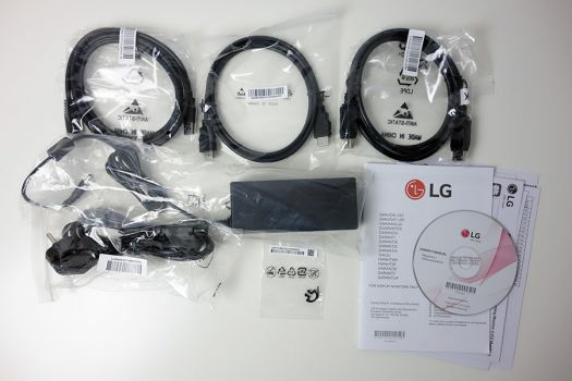 Lieferzubehör des LG 34GN850-B