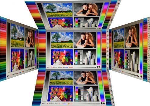 Horizontale und vertikale Blickwinkel des IPS-Panels vom Asus PA278QV
