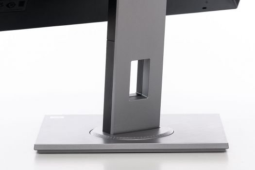 Standbein des Asus PA278QV mit Öffnung zur Kabelführung