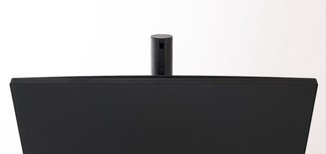 Lüftungsschlitze im Displaygehäuse des LG 27QN880-B
