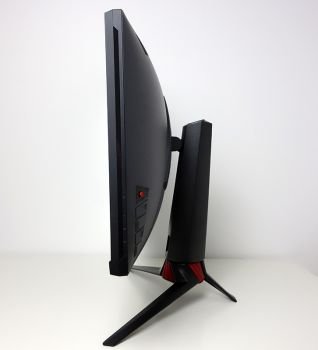 Neigung (Tilt) des Displays: Nur 2,7 Grad nach unten sind möglich