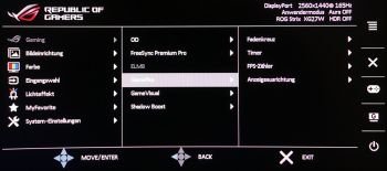 OSD GamePlus: Hilfreiche Zusatzfunktionen fürs Gaming
