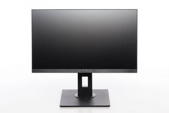 Monitor Ansicht vorn in der höchsten Stellung