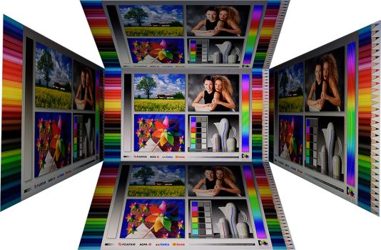 Horizontale und vertikale Blickwinkel vom IPS-Panel des Asus VA24EHL