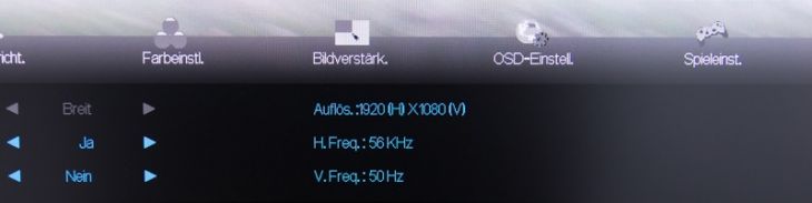 50-Hz-Betrieb