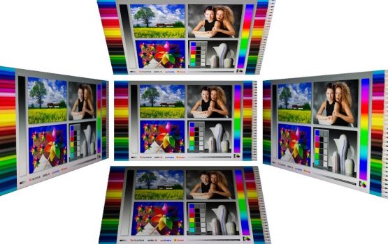 Horizontale und vertikale Blickwinkel vom IPS-Panels des AOC Q27P2Q