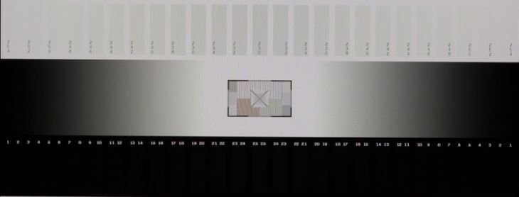 Graustufen und -verlauf vom IPS-Panel des AOC Q27P2Q