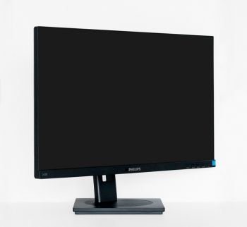 Display mit seitlicher Drehung nach links