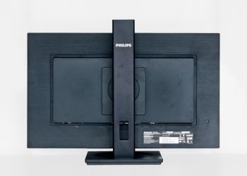 Display in der niedrigste der Stellung von hinten